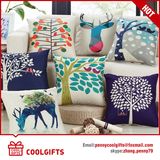 Wholesale Latest Design Animal Pillow Cover Custom Printed Linen Cushion Cover