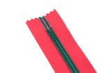 Nylon Zipper with Red Tape and Black Color Tape/There Any Many Differenceco.