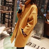 Fashion Cheap Ladies Long Fleece Coat