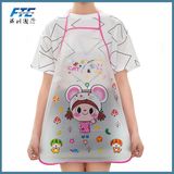 100% Polyester Printed Kitchen Bib Apron Colorful