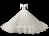 Aolanes Real Sample Elegant Wedding Gown
