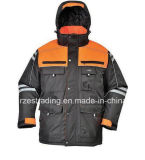 China Factory Wholesale Safety Parka High Visibility Jacket