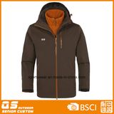 Men's 3 in 1 Fashion Warm Waterproof Sport Jacket