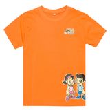 Fashion Comfortable Kids Wear T-Shirt with Heat Transfer Printing (TS066W)