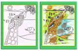 Custom Design Children Water Drawing Painting Cloth Book