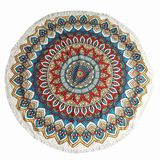 100% Microfiber Large Thick Round Beach Towel