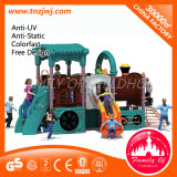 Plastic Toy Car Theme Children Slide Outdoor Playground