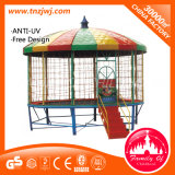 Large Size Bungee Jumping Round Trampoline with Safety Net