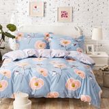 Cotton Bed Sheet Duvet Cover Bedding Set