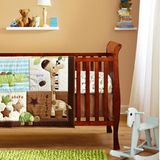 100% Polyester Micro Flannel Baby Bedding Set