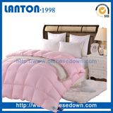 High Quality Hotel 100% Cotton White Satin Stripe Comforter Bedding Set