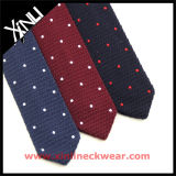 Men's Fashion Silk Wholesale China Factory Tricot Polyester Knitted Necktie