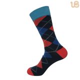 Men's Fashion Argyle Patterns Cotton Dress Sock