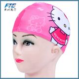 Children Silicone Flexible Waterproof Swimming Cap Hats