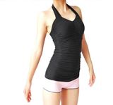 Wholesale Plain Cheap Yoga Women Cotton Tank Tops in Bulk