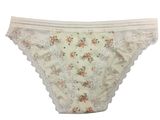 Flower Pattern Lace Side Briefs for Women