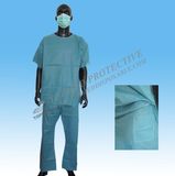 SMS Antistatic Scrub Suits, Antistatic Disposable Medical Suits