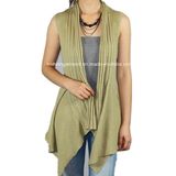 Women V Neck Cardigan Sweater by Knitting (11SS-208)