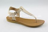 Cool and Foldable Women Flat Sandal with T-Strap