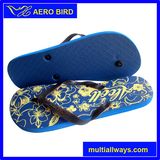 Simple Design Style Flower Print PE Girl Footwear Slipper