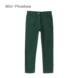 Phoebee Skinny Green Cotton Kids Girls Clothes for Spring/Autumn/Winter