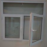 China Fabricated House Use PVC Material Glass Window for Villa