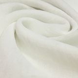 China Factory White Color Chiffon Fabric for Dress