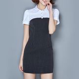 China Apparel Career Dress Office Dress New Fashion Ladies Dress