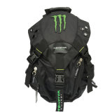 Black Racing Sports Backpack Motorcycle Shoulders Backpack (BA12)