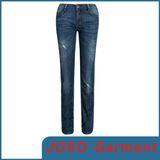 Women Blue Skinny Leg Jean Trousers (JC1067)