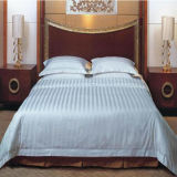 Pure White Stripe Bedding Set for Hotel (DPF1026)