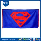 100% Cotton Velour Printed Brand Custom Logo Beach Towel