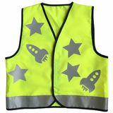 Children Cute High Visibility Reflective Safety Traffic Vest