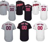 Customize Cleveland Indians Flex Base Baseball Jerseys