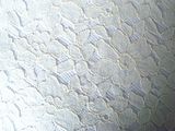 White Lace Fabric for Woven Dresses, Blousers, Shawls, Mufflers