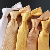 Man Jacquard Striped Hand Tie Bz0003