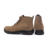 Suede Leather Steel Toe Anti Static Safety Shoes