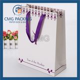 Colorful Kraft Paper Bag with Paper Handle (DM-GPBB-021)