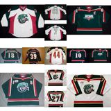 Casey Wellman Justin Falk Ahl Houston Aeros Hockey Jerseys