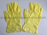 Yellow Powder Free Vinyl Gloves for Food Industry