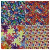 Oxford 600d Flower Printing Polyester Fabric (KL)