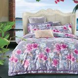 Luxury Classic Jacquard Polyester Cotton Fabric Bed Sheet Set