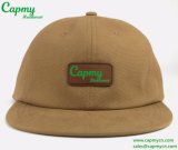 Leather Rubber Snapback Cap Hat Supplier