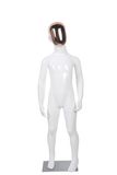 Bright White Kids Mannequin with Chrome Face (100)