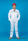 65%P 35%C Long Sleeve High Quality Safety Coverall Workwear with Reflective (BLY1021)