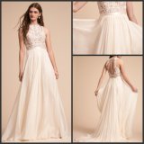 Chiffon Lace Bridal Gown Beach Garden Custom Wedding Dress Lb328