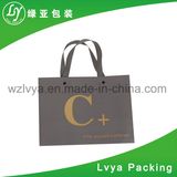 Custom Made Heavy White Kraft Paper Bag in Colour