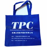 Factory OEM Produce Custom Logo Print Blue Non-Woven Tote Bag