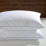 Wholesale Feather Down Pillows, Triple Compartment, 600 Fill Power Peach Skin Fabric Bed Pillow, King