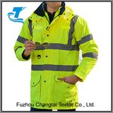 Waterproof 7-in-1 Reflective Safety Parka Jacket